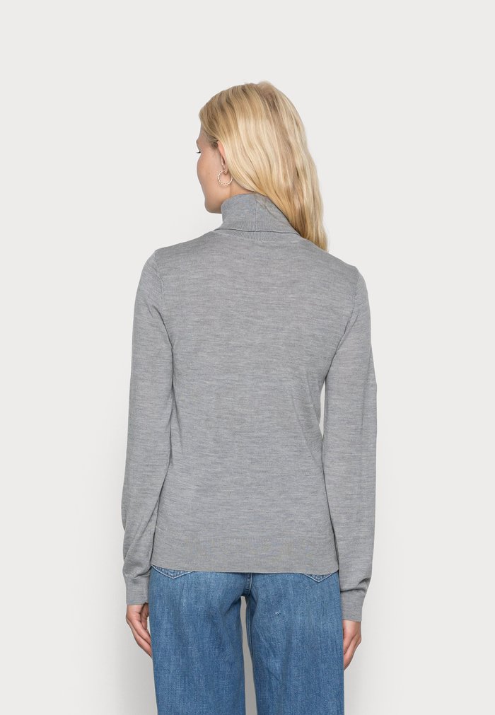 Pulls Anna Field MERINO WOOL TURTLENECK Grise Femme | WQC-0226443